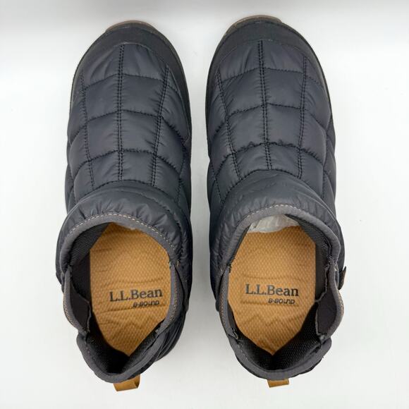 L.L.Bean Mens Mountain Classic Quilted ll Ankle Boots US 10 M Black NWOB - Picture 10 of 12